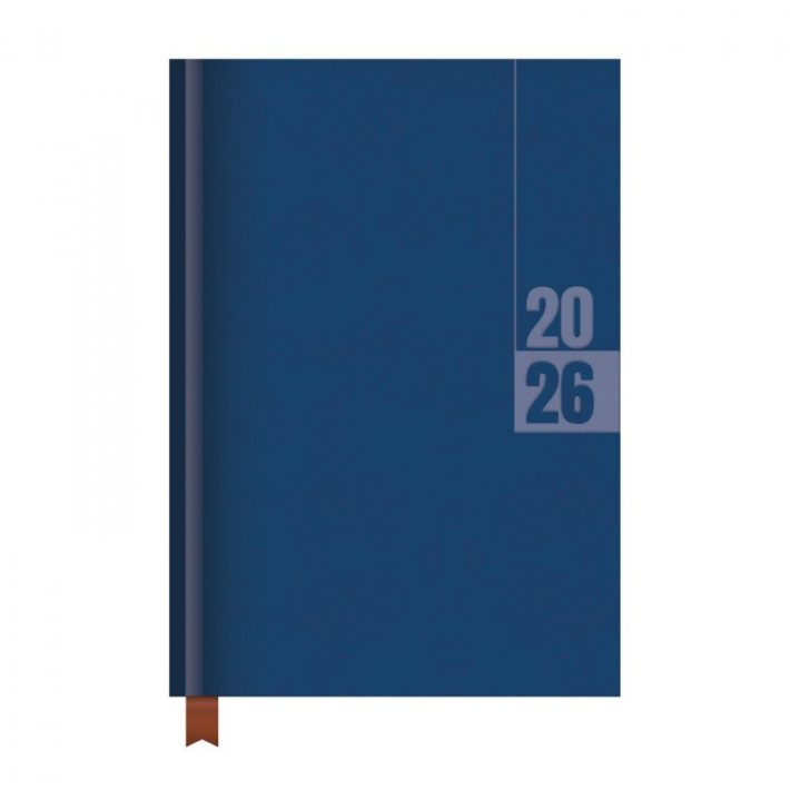 AGENDA CLASICA FINANCIERA ISOFIT  AZUL  HOJA X DIA