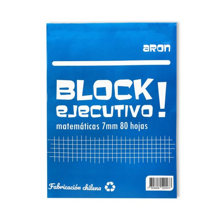 BLOCK DE APUNTES ARON M7 EJECUTIVO 80 HOJAS