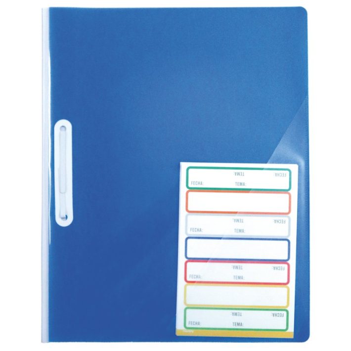 CARPETA CARTA ADETEC VINIL OFICIO CON BOLSILLO INTERIOR