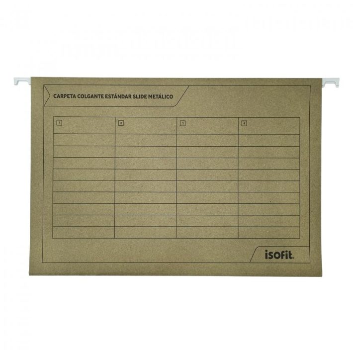 CARPETA COLGANTE ISOFIT ESTANDAR METALICO