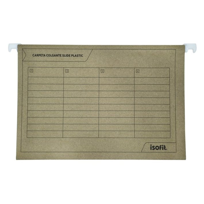 CARPETA COLGANTE ISOFIT ESTANDAR PLASTICO