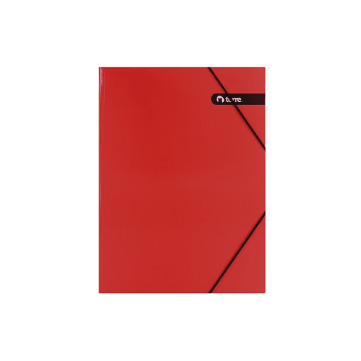 CARPETA OFICIO CON ELASTICO TORRE COLORES