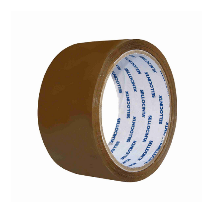 CINTA DE EMBALAJE SELLOCINTA CAFÉ 48MM X 40M
