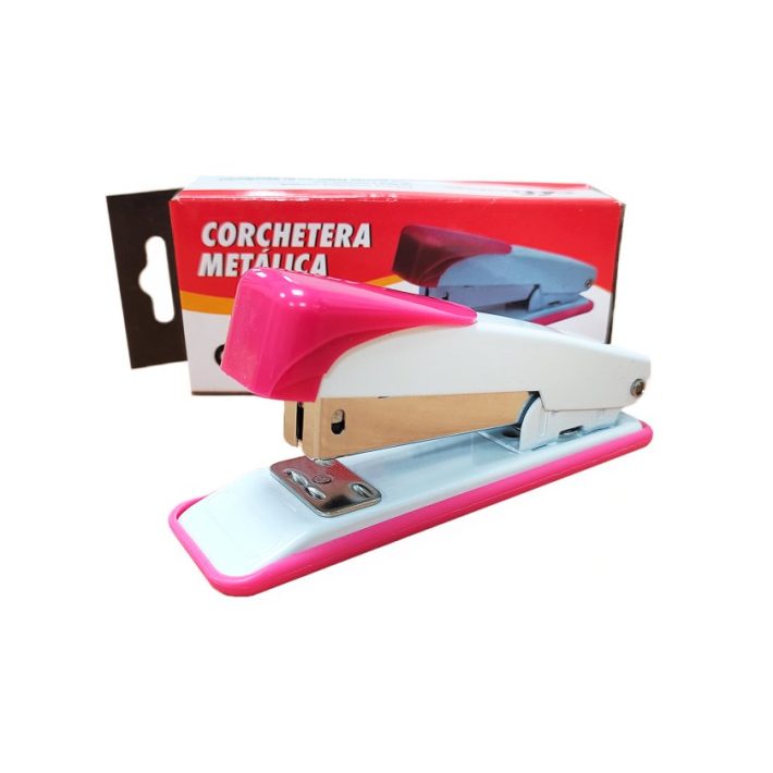 CORCHETERA OFFIONE METALICA BLANCO/ ROSADO