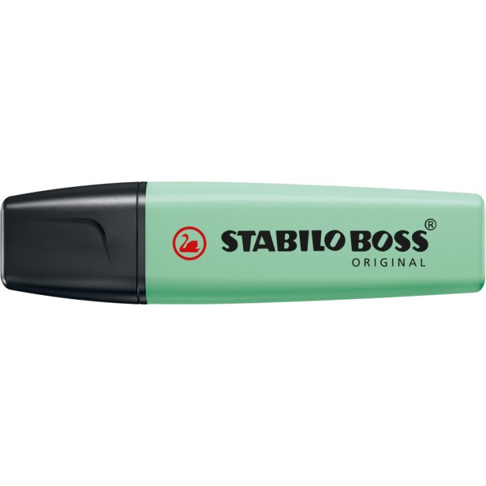 DESTACADOR STABILO BOSS PASTEL MENTA