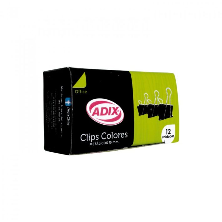DOBLE CLIP ADIX 15 MM CAJA 12 UNIDADES