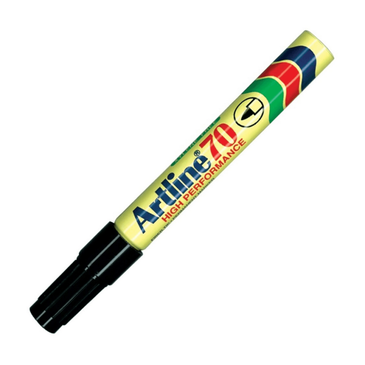 MARCADOR PERMAMENTE ARTLINE 70 PUNTA REDONDA NEGRO RECARGABLE